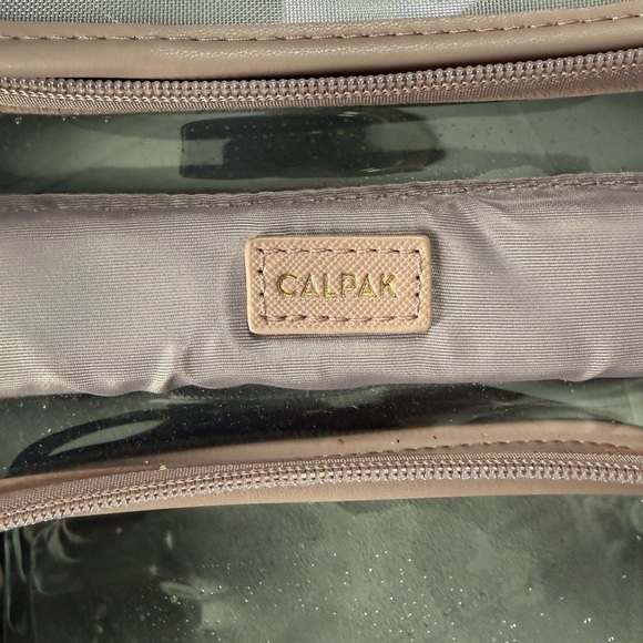 Calpak large clear cosmetics bag - Picture 3 of 4